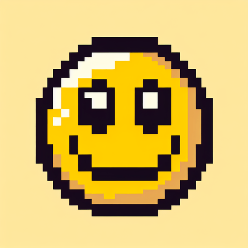 Pixel Art Smiley face
