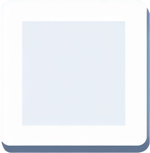 White square.
Single Game Texture. In-Game asset. 2d. Blank background. High contrast. No shadows.