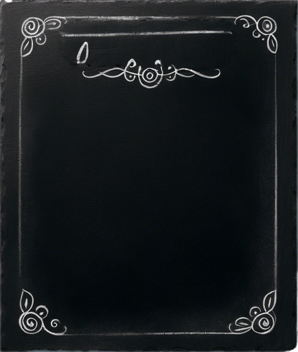 "POTION" handwritten in chalk