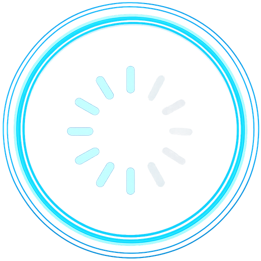 white loading icon