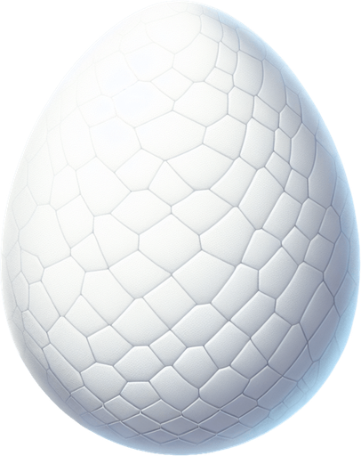 white plain sea turtle egg.
Single Game Texture.  In-Game asset.  2d.  Blank background.  High contrast.  No shadows