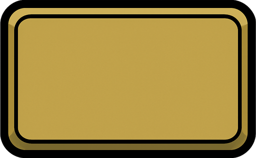 button but no text and no image color is #b7a77a.
In-Game asset.  2d.  High contrast.  No shadows