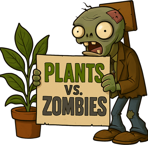 Kağıdın içinde plants vs zombies yazsin