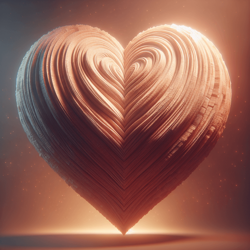 a big lovely heart
