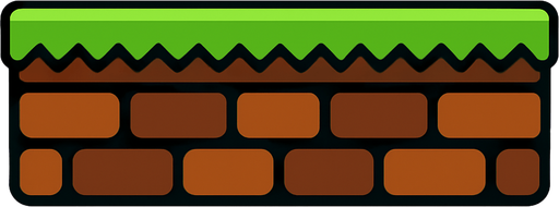 a block with 600x100.
In-Game asset.  2d.  High contrast.  No shadows