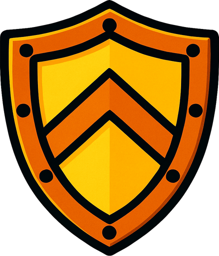 shield.
In-Game asset.  2d.  High contrast.  No shadows