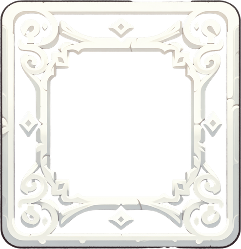 white rectangle flat. rounded corners. no background. no shadow. card shape..
Single Game Texture. In-Game asset. 2d. Blank background. High contrast. No shadows.