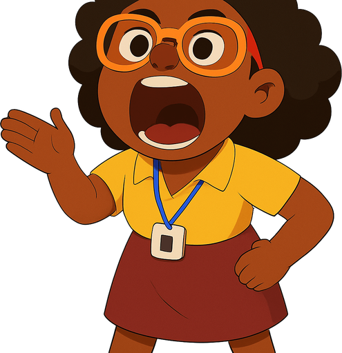 make her whole head show, its cut off at the top now