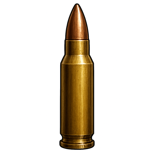 create ultra realastic bullet.
In-Game asset.  2d.  High contrast.  No shadows