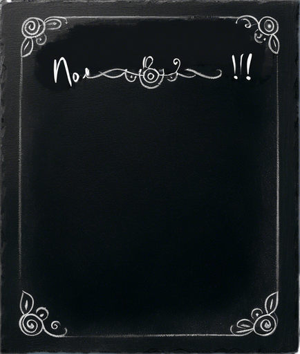 Text "NOVICE BREW" handwritten in white chalk