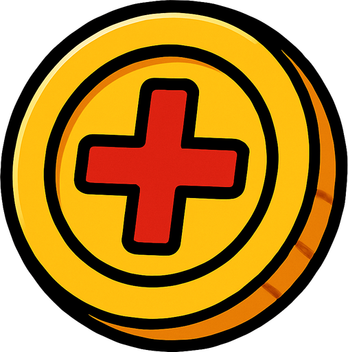 create a power up coin.
In-Game asset.  2d.  High contrast.  No shadows