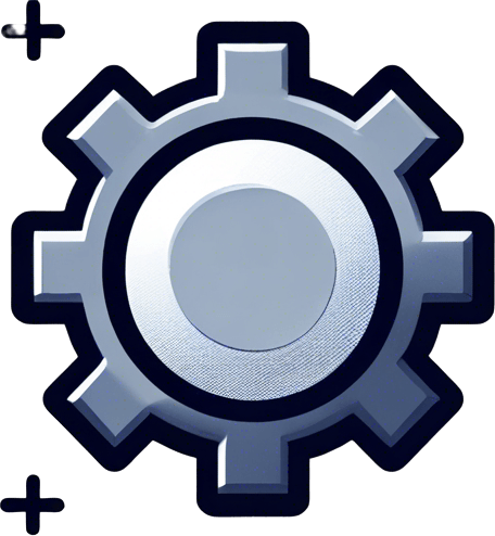 Only include the settings button. Remove the +'s