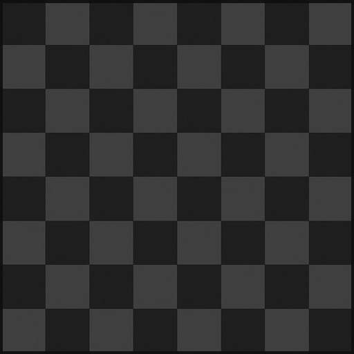 dama tahtası gibi ama renkler koyu gri ve çok daha az koyu gri tonlarında 6 farklı koyu gri tonu rasgele sıralanmış dama tahtası beyaz kare falan yok.
In-Game asset.  2d.  High contrast.  No shadows