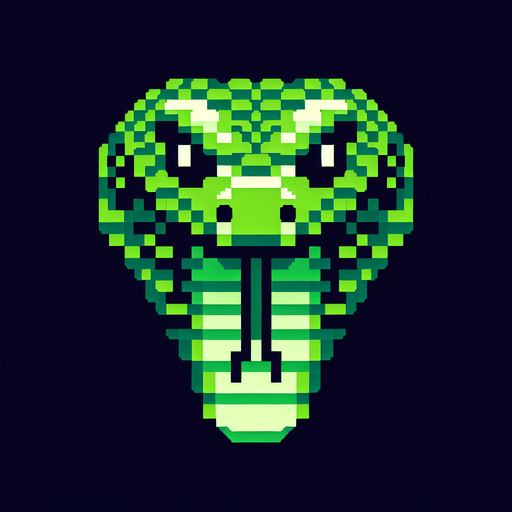 Snake head pixel