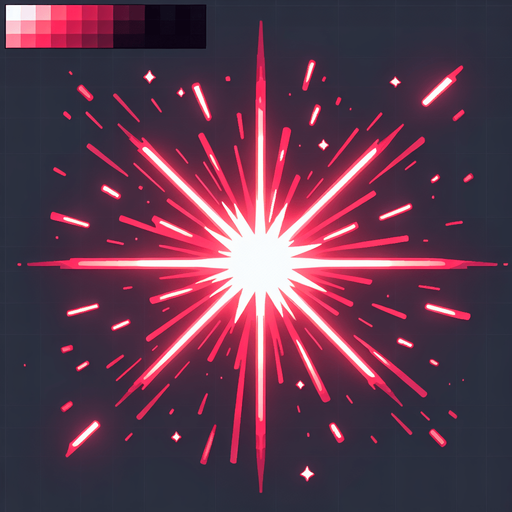 red laser horizontal.
Single Game Texture. In-Game asset. 2d. Blank background. High contrast. No shadows.