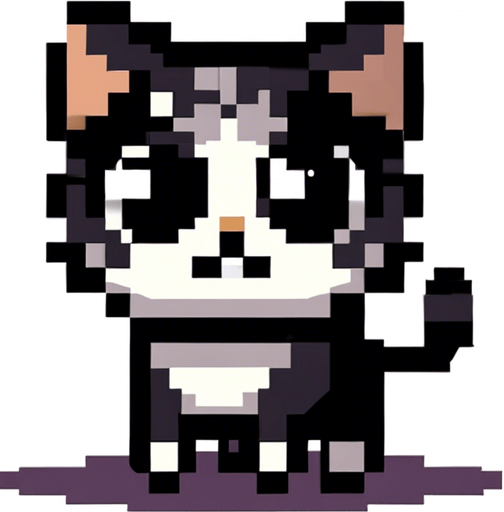 make the ghost version of this cat.
